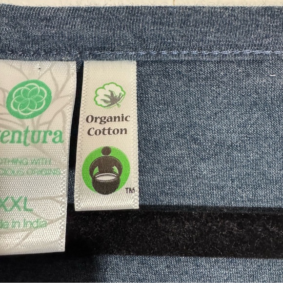 Aventura Organic Cotton Embroidered Short Sleeve Top XXL - Picture 4 of 11